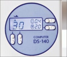 BROTHER - kompiuterinė siuvimo mašina su valdymo mygtukais ir siūlių rodymo ekranu BROTHER DS-140