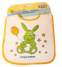 CANPOL BABIES - cotton terry bib