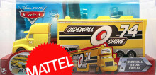 Mattel R6566 Disney Cars Truck and Trailer Mattel Disney Pixar Diecast CARS: Taking a Shine to Sidewall Shine Hauler