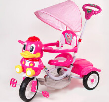 Babymix 2012 ET-A27-3/PINK детский трехколесный велосипед с навесом
