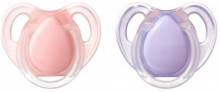 TOMMEE TIPPEE Cherry Soothers 0-6m, 2psc