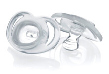 „Tommee Tippee CTN Soft 433208“ anatominis silikoninis čiulptuko ėdalas su žiedu 2 vnt. 3-6 mėnesiai