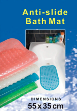 Anti Slide Bath Mat Paklājs vannas istabai neslīdošs 35x55