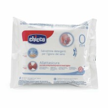 Chicco Art. 68902.00 antibakteriālas krūšu salvetes 20gb.