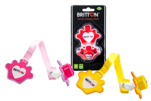 Britton  Princess Soother&Soother Cord Art.B1509 Silicone pacifier and holder 3-6 months.