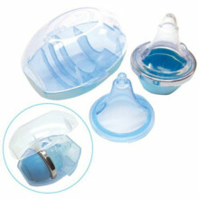 Vasaros kūdikio straipsnis. 14044 Naujagimis mažam kūdikiui nosies aspiratorius Žalioji nosies aspiratorė