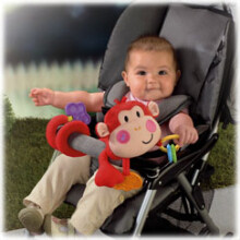 Fisher Price Stroller Monkey Art. X5829 Музыкальная игрушка для колясок и автокресел