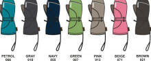 HUPPA - vaikiškos kumštinės pirštinės, ilgos su segtuku (8103AW12) (1–2 dydžiai), spalva 055