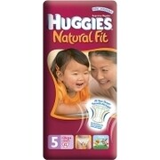 „Huggies Natural Fit“ vystyklai 5 (11-19 kg) 40 vnt.