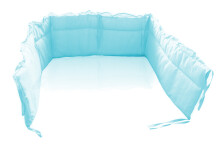 MimiNu Sky Blue Бортик-охранка для детской кроватки 180 cm