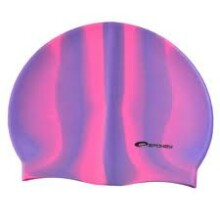 Spokey Abstract Art. 85365 Augstas kvalitātes silikona peldēšanas cepure violeta