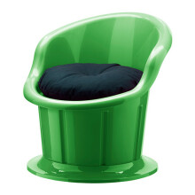 Ikea POPPTORP 399.030.36 Apaļais krēsls ar spilvenu (ārā vai ieštelpās)