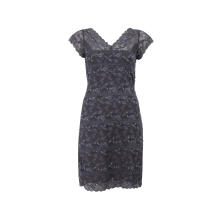 MARINA Sequined Grey Lace Dress 639637 платье