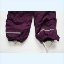 Vaikiška „Pippi Thermo 952-142“ kelnės su dirželiais 2012 žiemos violetinė spalva