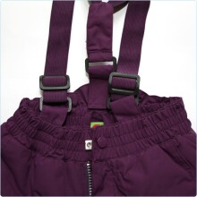 Pippi Thermo 952-142 bērnu bikses ar siksnām Winter 2012 violetā krāsa