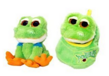 Keel Toys Ladybird Podling 18cm Cuddly Plush Soft Toy in Pouch
