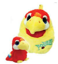 Keel Toys Ladybird Podling 18cm Cuddly Plush Soft Toy in Pouch