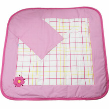 FERETTI Layette 85 BANANA Bee Ecru конвертик одеялко для новорождённого 85х85 см