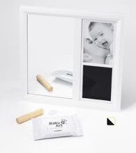 Baby Art Mirror Print Frame Modern - White Рамочка с отпечатком 