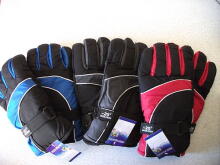 Ski Glove Water Proof - водонепроницаемые перчатки цвет Black/Grey