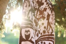 Fabulous Goose Bambi Organic Dabīgas kokvilnas sedziņa (sega)/plediņš bērniem 75x100 cm