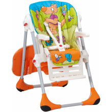 Chicco Art. 79065.33 Polly High Chair Double Phase 2 in 1 Детский стульчик для кормления [Wood friends]