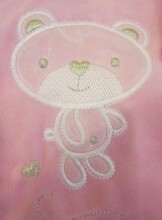 „Margo“ vaikų rinkinys - veliūriniai kūdikių marškiniai ir ropliai + kepurė