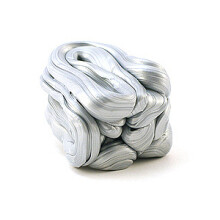Rankinis guma, mąstantis glaistas Išmanus plastilinas, M (sidabras), 80gr