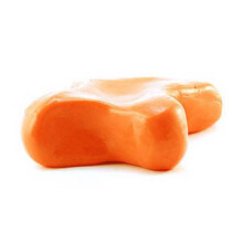 Rankinis guma, mąstantis glaistas Išmanus plastilinas, (sultingas apelsinas), 80gr