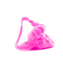 Rankinis guma, mąstantis glaistas Išmanusis plastilinas, (Barbė rožinė), 80gr