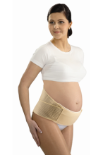 Tonus Elast Comfort Kira Art.0009 Пояс медицинский эластичный поддерживающий для беременных, с укрепленной спинкой (телесный)