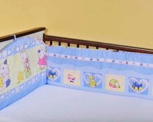 ANKRAS Bērnu gultiņas aizsargapmale 360 cm Ankras