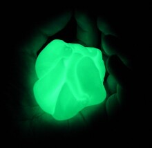 Rankinis guma, mąstantis glaistas Išmanus plastilinas, (žalia aura), 80gr