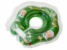 Kūdikio plaukikas - kūdikio plaukimo žiedas (pripučiamas žiedas aplink kaklą maudynėms) 0 -24 mėnesiams (apkrova nuo 3-12kg).