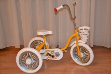 Triratukas triratukas „Velo Machine Sparite“ - su tvirtu plieniniu rėmu, ratais su guminėmis padangomis