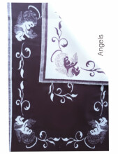 WOT ADXS 012/1061 Angelai Aukštos kokybės vaikiška medvilninė antklodė (antklodė) / pledas 70x100 cm