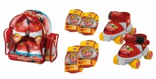 Mondo Disney 84637 Cars Детские Ролики + Комплект защиты для роликов Тачки