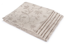 La bébé Boutique Eco 100% Natural Linen 5 psc. Organic linen cloth wipes (S)