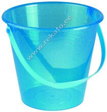 Ecoiffier 8/599S Glittery Summer Bucket 16 cm Spainītis