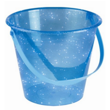Ecoiffier 8/599S Glittery Summer Bucket 16 cm Diameter