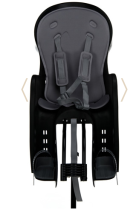 Baby Maxi Safe Seat 1255 MIDI 2013 Melns velosipēda sēdeklītis uz rāmja bērniem no 9 mēn. līdz 7 gadiem
