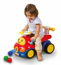 SMILY PLAY Bērnu stumjamā mašīna - staigulis 0818