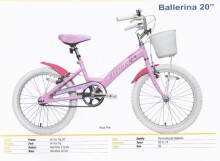 Vaikiškas dviratis „Atala Ballerina 20“