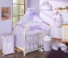 Mamo Tato - Bērnu gultas veļas komplekts Premium no 5 daļām (70/100x135)