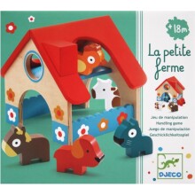 „DJECO“ edukacinis medinis žaislas „Minifarm“ DJ06388