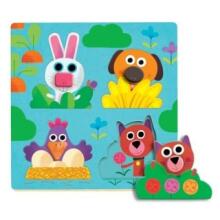 DJECO Wooden Puzzles Fermanimo DJ01032