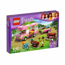 3184 Lego Friends Olivia and camper