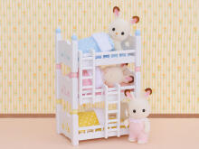 Sylvanian Art.2919 Triple Baby Bunk Beds