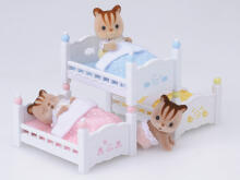 Sylvanian Art.2919 Triple Baby Bunk Beds