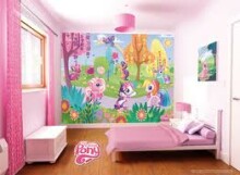 „Walltastic My Little Pony“ licencijuota vaikų siena